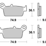 Sbs Brakepads Ceramic (690HF)