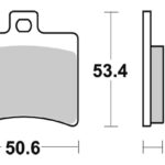 Sbs Brakepads Ceramic (747HF)