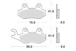 Sbs Brakepads Ceramic