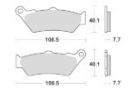 Sbs Brakepads Sintered