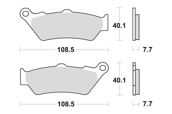 23-674.jpg Sbs Brakepads Sintered - Image 1