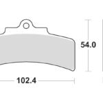 Sbs Brakepads Carbon Tech rear