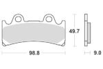 Sbs Brakepads Sintered - Image 2