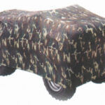 Bronco Trailerable cover camouflage 600D