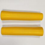 Sno-X Handlebargrip pair yellow, lenght 130mm