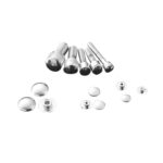 Highway Hawk chrome dots 10 pcs M10