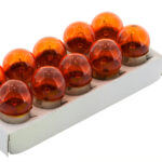 Solero Bulb 12V 10W BA15S orange