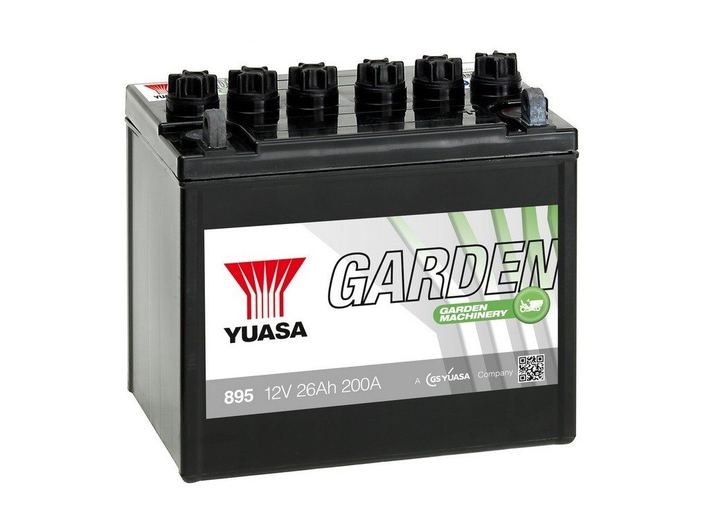 14-162.jpg Yuasa Battery 895 12V 26AH Garden (wc) Note: Pallet cargo (34) - Image 1