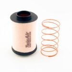 Twin Air Air Filter (FR) + Spr Polaris Ranger RZR 800 09/2015 (w/Rub 63mm)