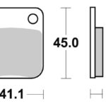Sbs Brakepads Ceramic (536HF)