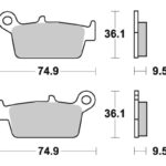Sbs Brakepads Ceramic (604HF)