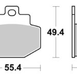 Sbs Brakepads Ceramic (772HF)