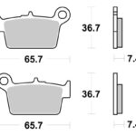 Sbs Brakepads Ceramic (861HF)