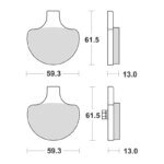 Sbs Brakepads Sintered