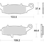 Sbs Brakepads Sintered
