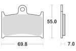 Sbs Brakepads Sintered