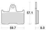 Sbs Brakepads Sintered rear
