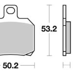Sbs Brakepads Carbon Tech rear