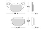 Sbs Brakepads Ceramic