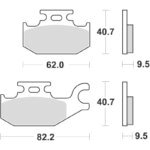 Sbs Brakepads Sintered Offroad
