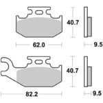 Sbs Brakepads Sintered Offroad