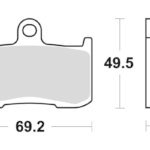Sbs Brakepads Sintered