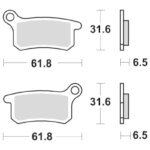 Sbs Brakepads Sintered Offroad