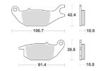 Sbs Brakepads Ceramic