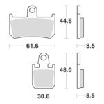 Sbs Brakepads Sintered