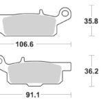Sbs Brakepads Sintered Offroad