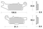 Sbs Brakepads Sintered Offroad - Image 2