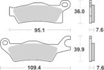 Sbs Brakepads Sintered Offroad - Image 2