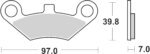 Sbs Brakepads Sintered Offroad