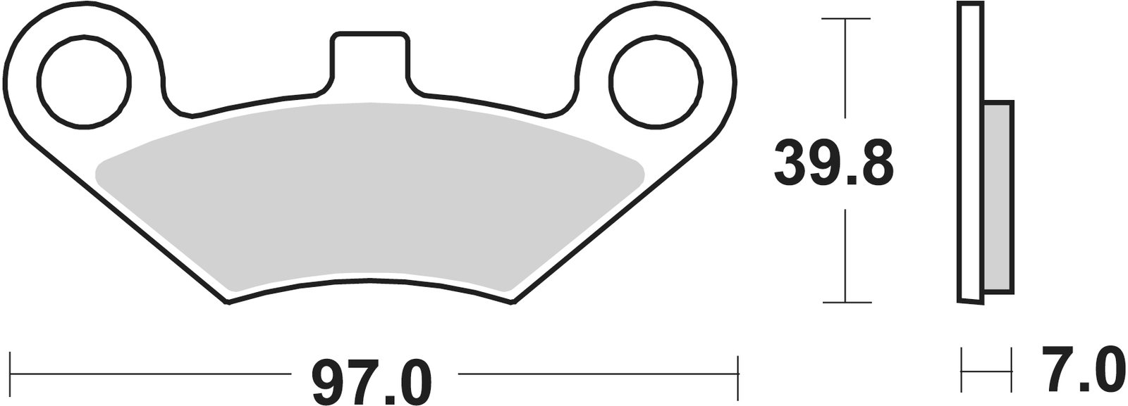 23-914.jpg Sbs Brakepads Sintered Offroad - Image 1