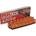 RK 420SB Chain Orange +CL (Connect.link)
