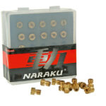 Naraku Main Jet set, 5mm, #80 - #100 (11pcs), Fits: Dellorto