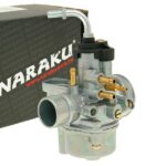 Naraku Carburator, 17,5mm, W/O choke, Minarelli Horizontal / Peugeot Horizontal