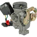 Carburator 18mm, Plastic-top, China-scooter 4-S 50cc / Kymco 4-S / SYM 4-S