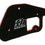Naraku Air filter, Double Layer, Minarelli Vertical, MBK Booster / Yamaha BWS