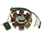 Stator, China-scooters 4-S 50cc, (2+1+1)