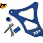 TNT Frontsprocket cover, Aluminium, Blue, AM6