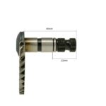 Kick axel, 48mm/22mm, China-scooter 4-S 50cc / Peugeot 4-S / SYM 4-S