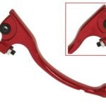 Tec-X Brake lever, Red, Derbi Senda DRD Pro / Drac / Rieju MRT