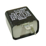 Flasher relay, Mechanical, 2-pin, 12V