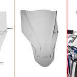 Givi Specific screen, smoked 47,5 x 35 cm (H x W) CRF1000L Africa Twin (16)