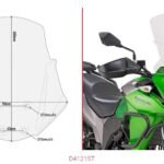 Givi windshield Versys-X 300 17-