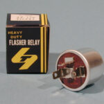 MECHANICAL INDICATOR RELEAY 12V 3 Pol X=battery,L=BRYTARE,P=LAMPA