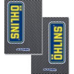 Blackbird Cystall Stickers - Carbon Fiber Look Ohlins