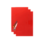 Blackbird Coloured sheet red 47x33cm (3pcs)