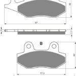 GOLDFREN Brake Pads 002 Ceramic Carbon AD
